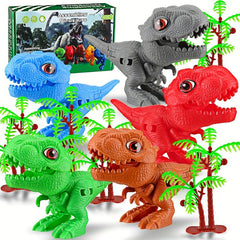 60pcs 3D Dinosaur Puzzle Toy Set for Kids Party Christmas Birthday Gift
