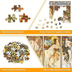 1000 Pieces Goddess Of Four Seasons Jigsaw Puzzle for Adults