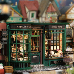 3D Puzzle Doll House Magic Shop Wooden Furniture Kit