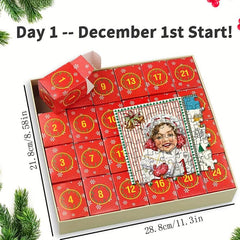Christmas Temporary Jigsaw Puzzles 1000pcs for Adults Kids - Christmas Countdown