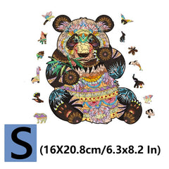 Panda Shape Puzzle Irregular Animal Puzzle Pieces KY9161