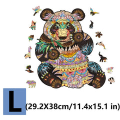 Panda Shape Puzzle Irregular Animal Puzzle Pieces KY9161