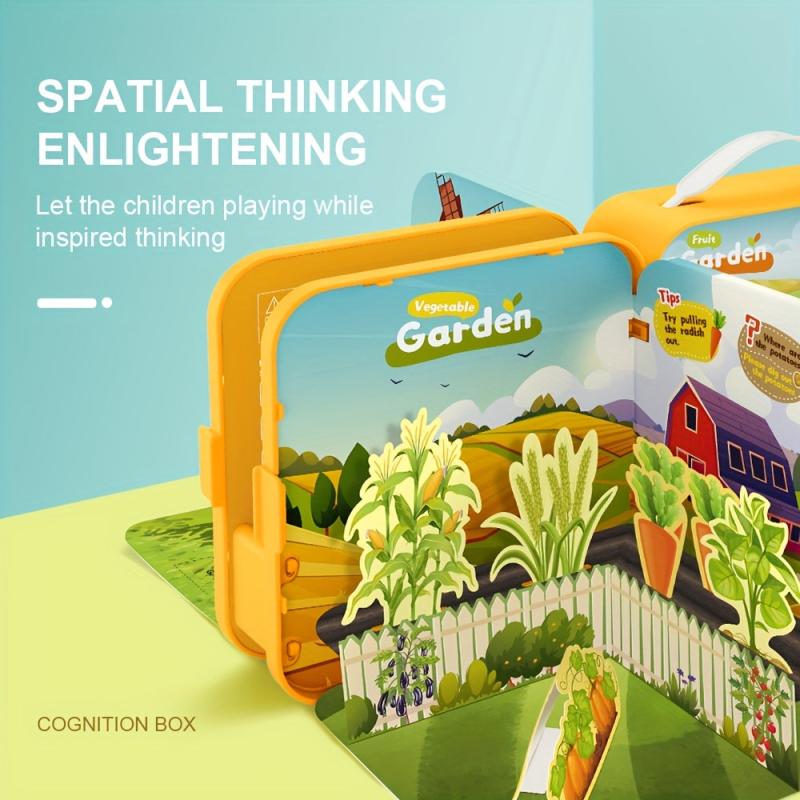 3D Farm Puzzle DIY Toy for Kids 3-6 Years Old