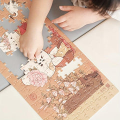 369-Piece Oriental Ancient Puzzle Rabbit Shape Toy