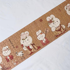 369-Piece Oriental Ancient Puzzle Rabbit Shape Toy