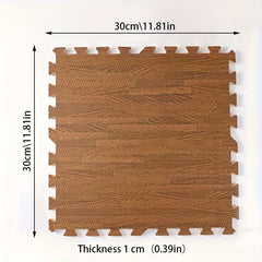 Interlocking Exercise Mat Tiles Home Gym Foam Floor Padding