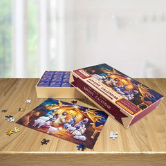 Advent Calendar Christmas Puzzle 24 Parts 1008 Pieces Puzzle