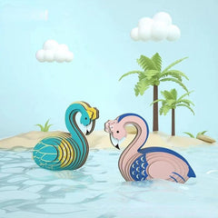 1pc Landscape Puzzle For Children DIY 3D Paper Patchwork Eco Friendly Paper