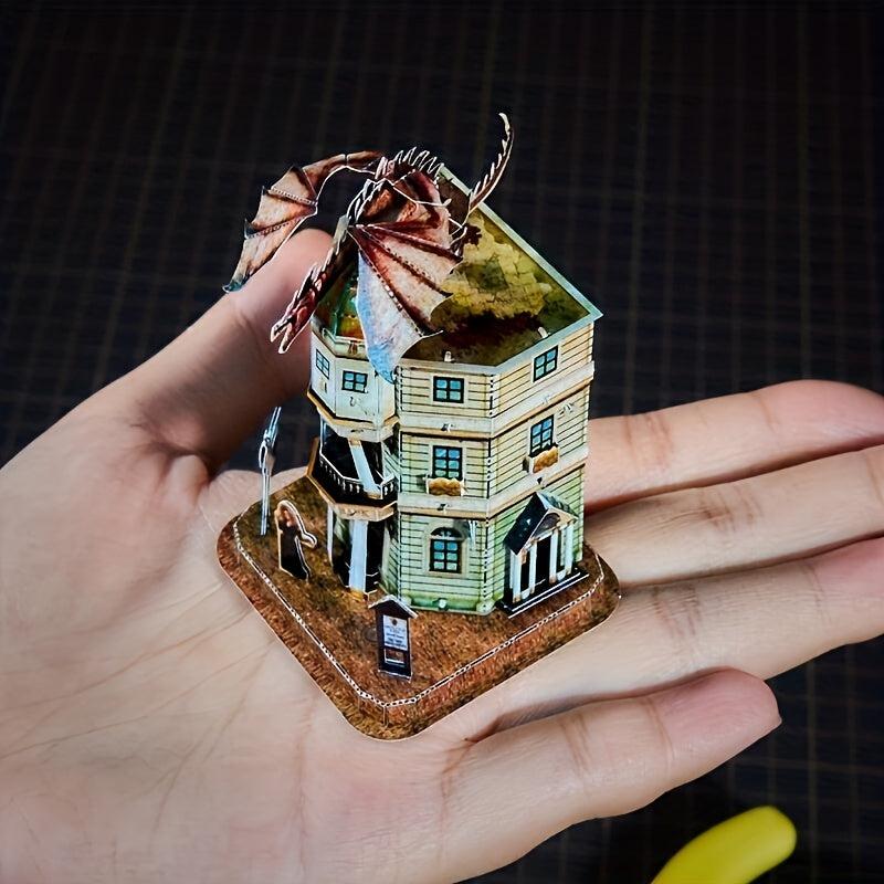 Metal Toy Castle Model 3D Puzzle Building Game