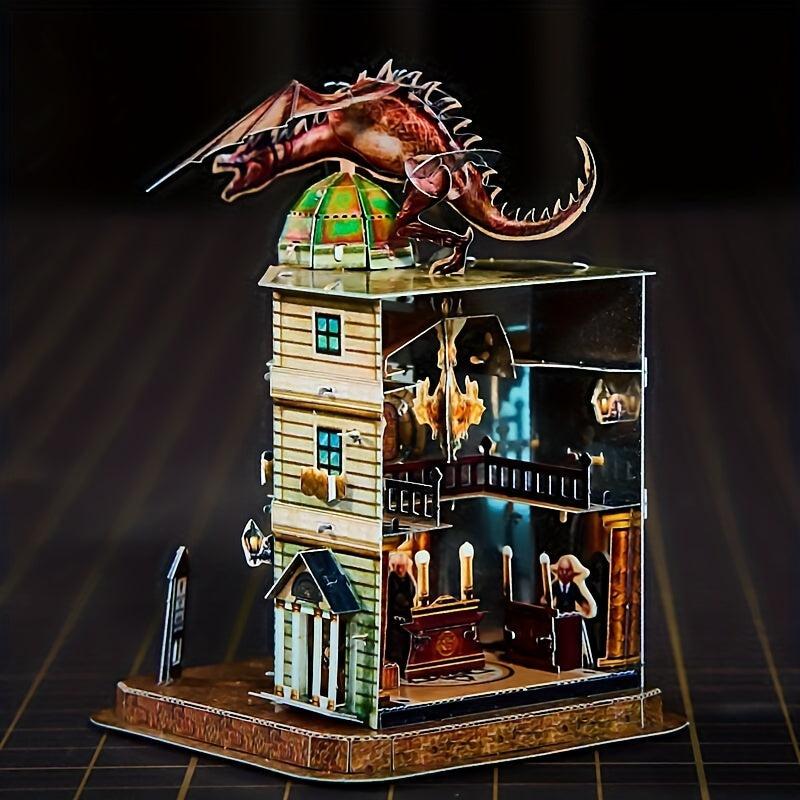 Metal Toy Castle Model 3D Puzzle Building Game