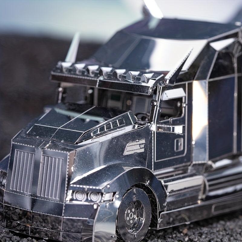 Truck 3D Metal Assembly Model Puzzle DIY Decoration Ornament Gift