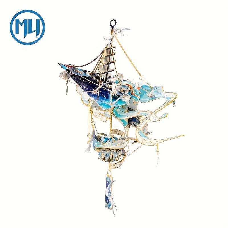 Royal Wind Chime 3D Metal Assembled Model