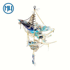 Royal Wind Chime 3D Metal Assembled Model