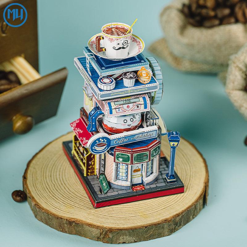 MU Global Travel Europe Series Metal Model Puzzles for Girlfriend & Children