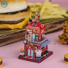 MU Global Travel Europe Series Metal Model Puzzles for Girlfriend & Children