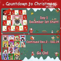 Christmas Puzzle 1008pcs Dogs Holiday Christian Gift