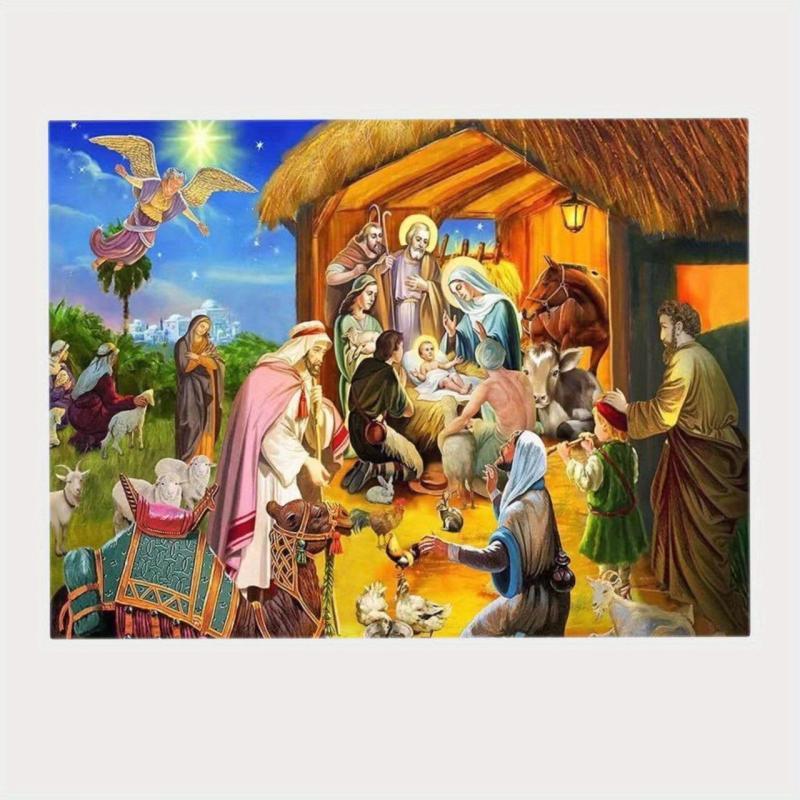 Christmas Puzzle 1008pcs Dogs Holiday Christian Gift