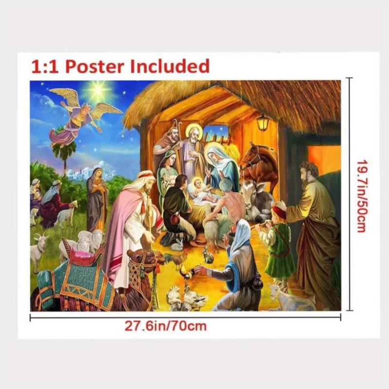 Christmas Puzzle 1008pcs Dogs Holiday Christian Gift