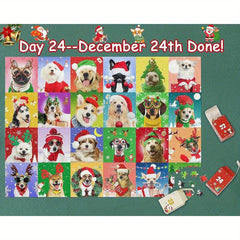 Christmas Puzzle 1008pcs Dogs Holiday Christian Gift