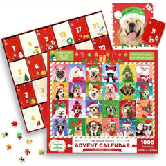 Christmas Puzzle 1008pcs Dogs Holiday Christian Gift