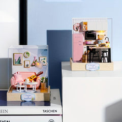 3D House Puzzle DIY Kitchen Bedroom Girl Toy Gift
