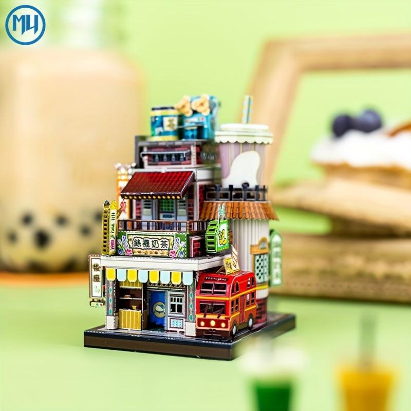 MU Global Travel Asia Metal Assembly Model Puzzle Gift