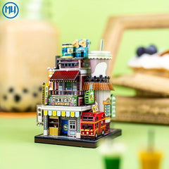 MU Global Travel Asia Metal Assembly Model Puzzle Gift