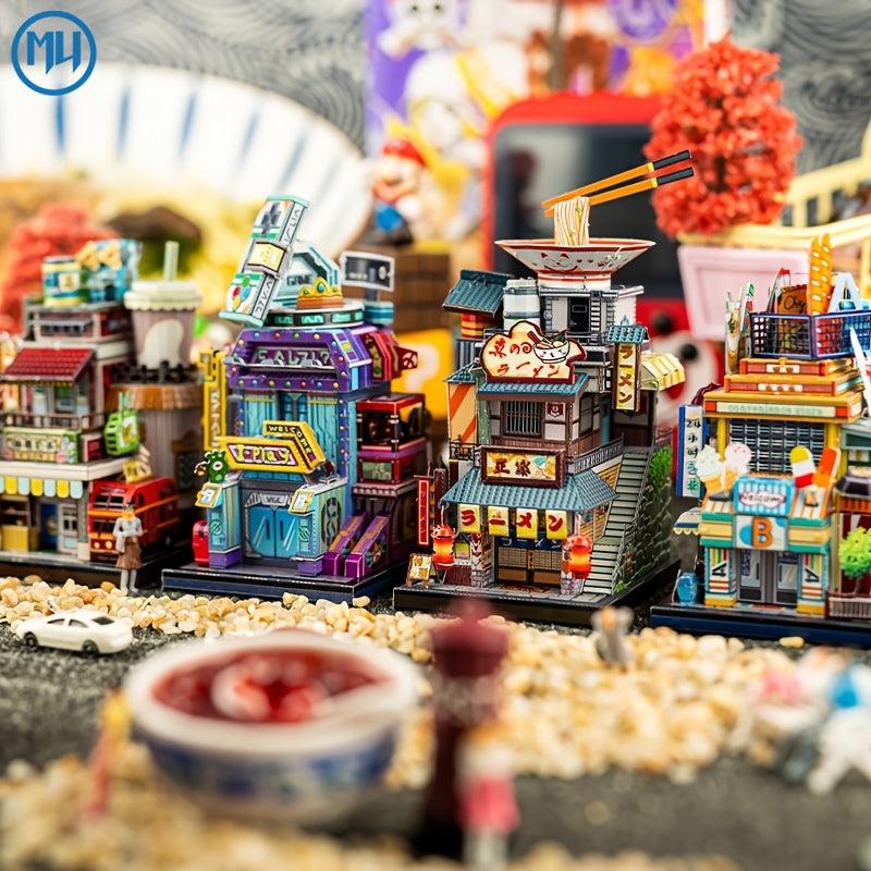 MU Global Travel Asia Metal Assembly Model Puzzle Gift
