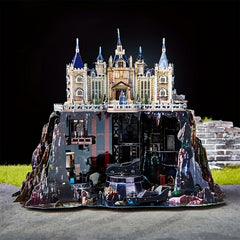 3D Metal Assembled Toy Castle Model Puzzle Game Building Manor Hand Model