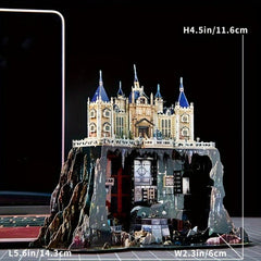 3D Metal Assembled Toy Castle Model Puzzle Game Building Manor Hand Model