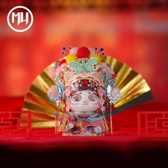MU Cat Cat Paradise Metal Assembled Model Puzzle Gift