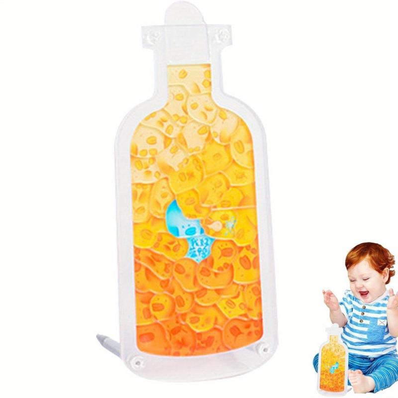 3D Animal Jigsaw Puzzle Acrylic Bottle Standard Puzzle DIY Pig Duck Cat Gift Set