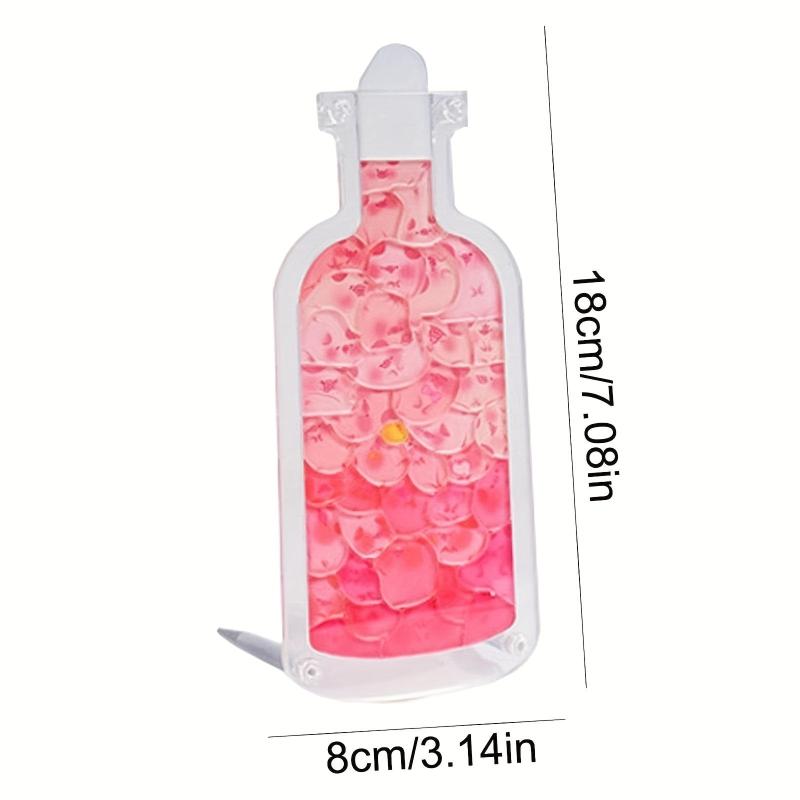 3D Animal Jigsaw Puzzle Acrylic Bottle Standard Puzzle DIY Pig Duck Cat Gift Set