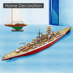 Piececool 3D Metal Battleship Model Kits - Great Birthday Gift