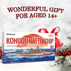 Piececool 3D Metal Battleship Model Kits - Great Birthday Gift