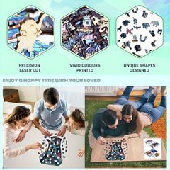 Plaid Lizard Jigsaw Puzzle Fun Challenge