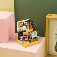 Mini House Model DIY Kit 2 Styles Ready to Decorate