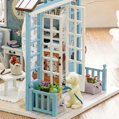 3D Jigsaw Puzzle Cabin Model House DIY Creative Birthday Gift Toy
