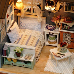 3D Jigsaw Puzzle Cabin Model House DIY Creative Birthday Gift Toy
