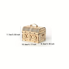 3D Wooden Puzzle Combination Box Educational Toy