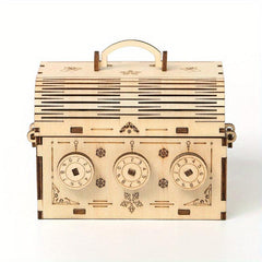 3D Wooden Puzzle Combination Box Educational Toy