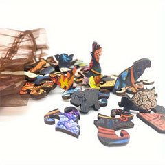 Sea Turtle Wooden Puzzle Toy Unique Wooden Puzzle Game For Adults And Children