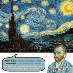 Starry Night Jigsaw Puzzles 1000 Pieces Van Gogh's Painting Of Starry Sky