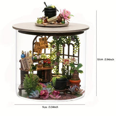 3D Stereo Puzzle Model Architecture Assembled House Mini Doll House Kit Home Kit