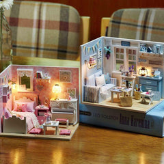 3D Princess Small House Jigsaw Puzzle Educational Toy for Girls