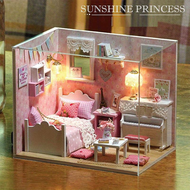 3D Princess Small House Jigsaw Puzzle Educational Toy for Girls