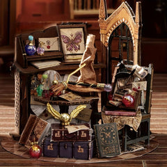 3D DIY Hut Magic Jigsaw Puzzle Assembly Model Birthday Gift for Girls