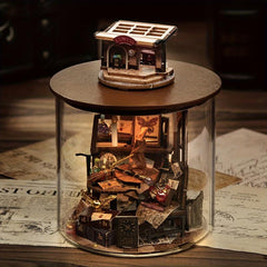 3D DIY Hut Magic Jigsaw Puzzle Assembly Model Birthday Gift for Girls
