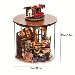 3D DIY Hut Magic Jigsaw Puzzle Assembly Model Birthday Gift for Girls