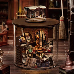 3D DIY Hut Magic Jigsaw Puzzle Assembly Model Birthday Gift for Girls